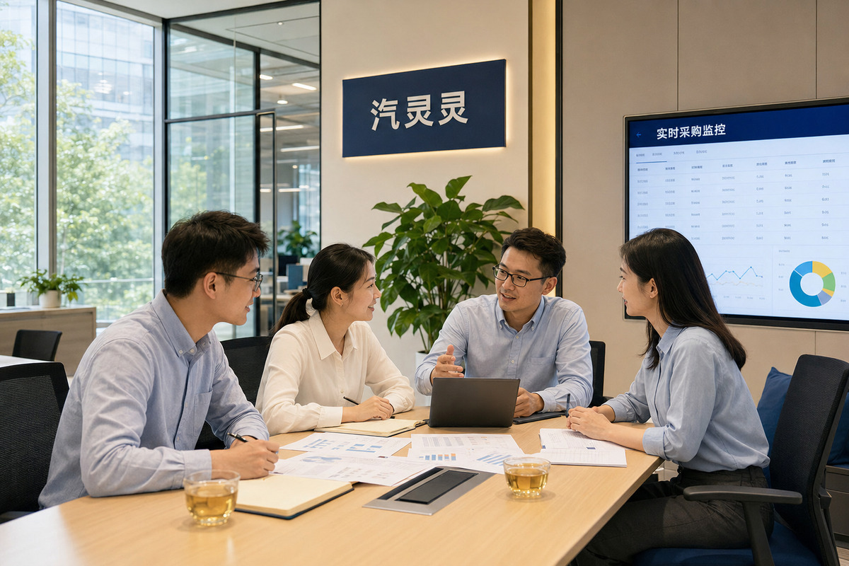 汽灵灵团队办公环境